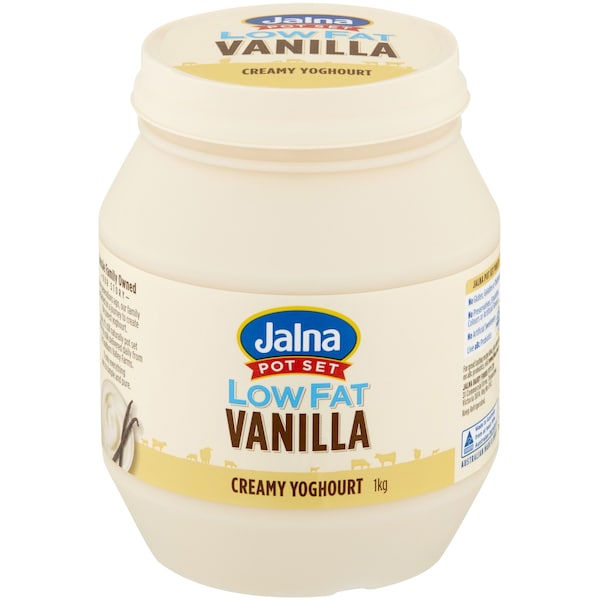Jalna Vanilla Low Fat Yoghurt 1kg