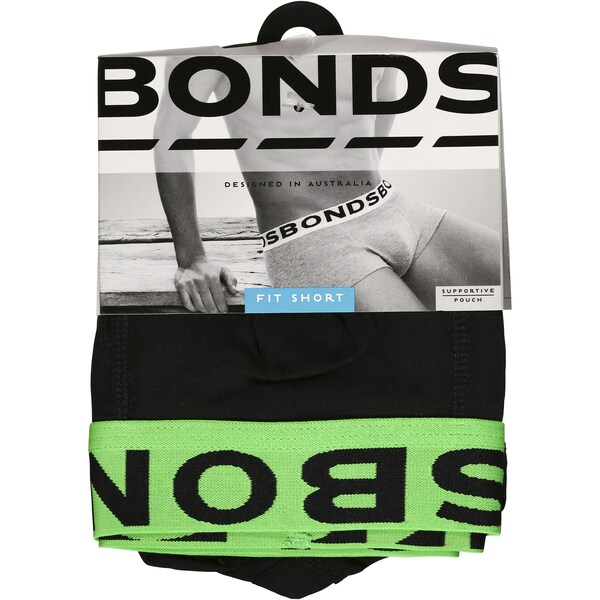 Bonds Mens Underwear Fit Shorts Large Each