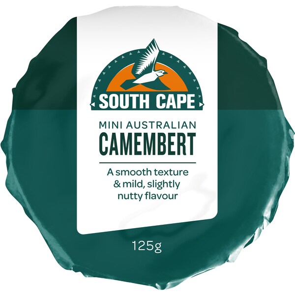 South Cape Camembert Mini Cheese Wheel 125g