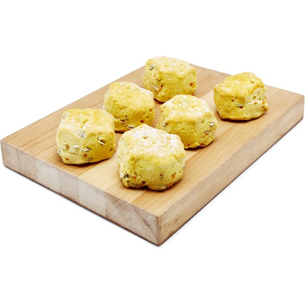 Woolworths Scone Homestyle Pumpkin 6 pack