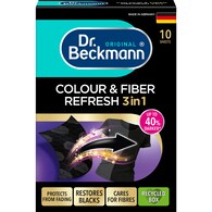 Dr Beckmann Colour & Fibre Refresh Laundry Sheets Black