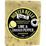 Hunter Belle Dairy Co Lime & Cracked Pepper Cheddar