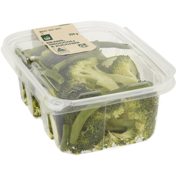 Woolworths Beans Broccoli & Zucchini 350g