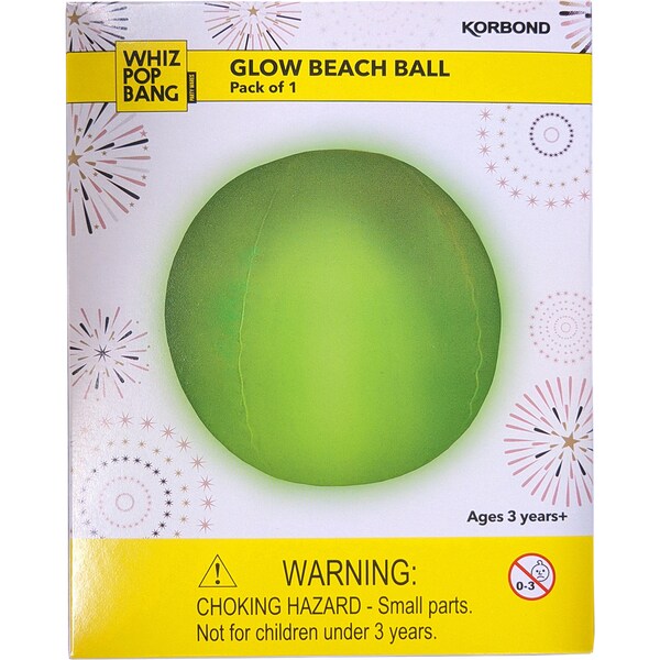 Whiz Pop Bang Happy New Year Glow Ball Green Each