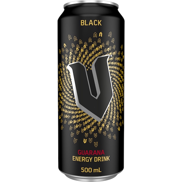 V Black Energy Drink Guarana 500mL