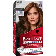 Schwarzkopf Brilliance L68 Cinnamon Brown Permanent Hair Dye