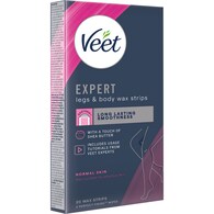 Veet Expert Legs & Body Hair Removal Cold Wax Strips