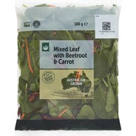 Woolworths Mixed Leaf With Beetroot & Carrot