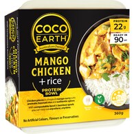 Coco Earth Mango Chicken With Rice