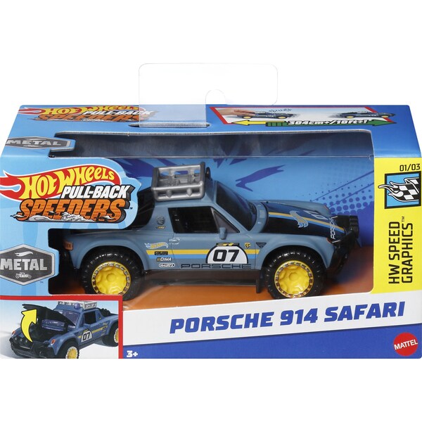 Hot Wheels Pull Back Speeders Assorted each