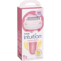 Schick Intuition Lemon Berry Razor & 2 Cartridge Set
