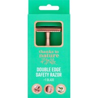 Thanks To Nature Double Edge Safety Razor & Blade
