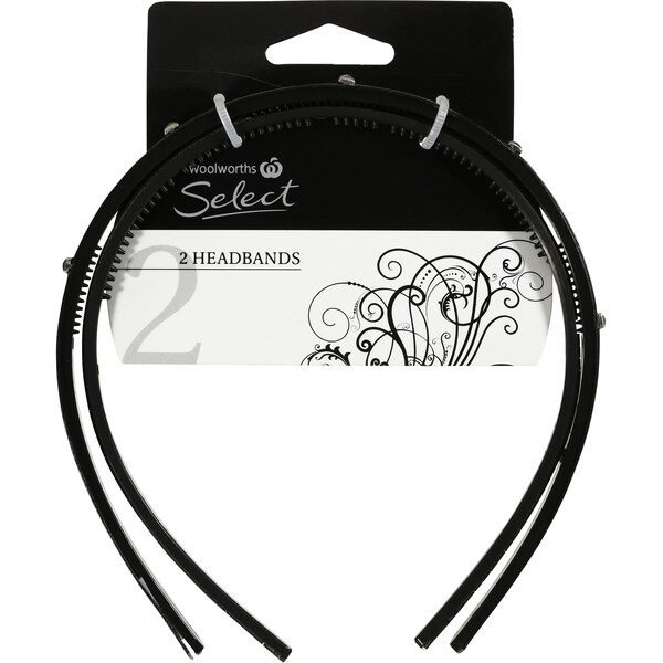 Woolworths Select Headband Pack 2pk