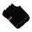 Underworks Ladies Sport No Show Socks Size 5-8 Black 4 pack