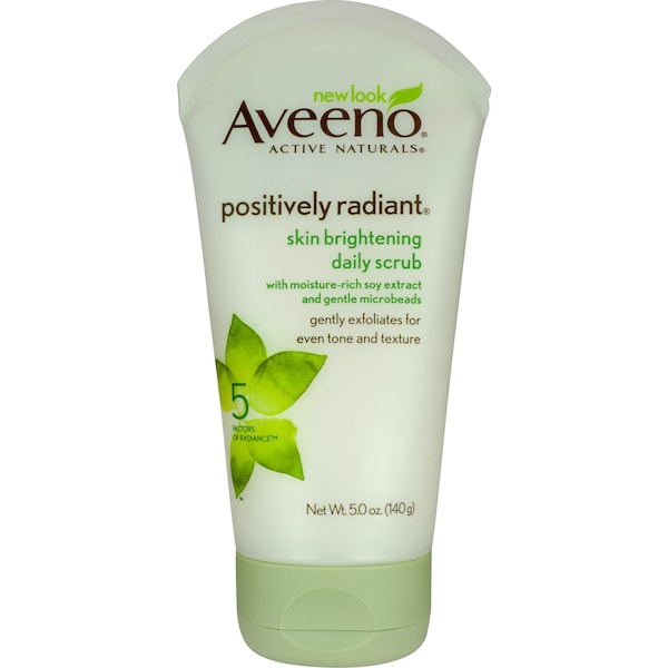 Aveeno Positively Radiant Skin Brightening Daily Scrub 140g