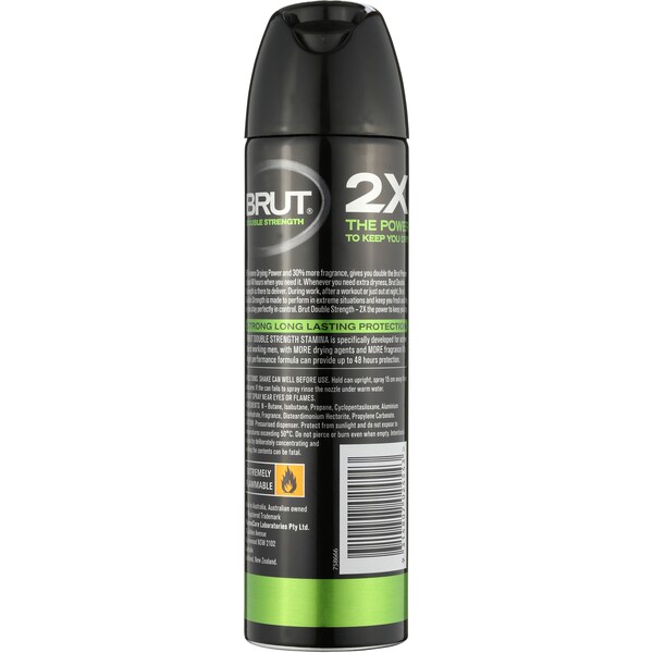 Brut  Deodorant Aerosol  Anti Pers Max 48hr Stamina 150g