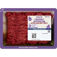Macro Organic Extra Lean Beef Mince