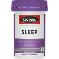 Swisse Ultiboost Sleep Tablets For Natural And Restful Sleep