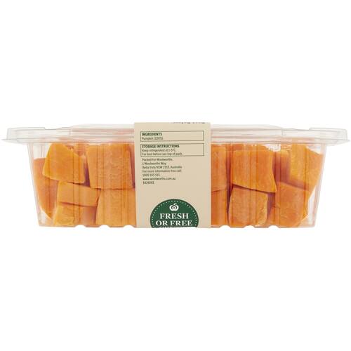 Woolworths Diced Pumpkin 1kg bunch