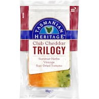 Tasmanian Heritage Club Cheddar Cheese Trilogy
