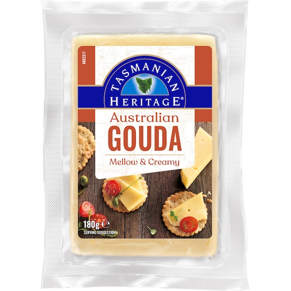 Tasmanian Heritage Gouda Cheese 180g