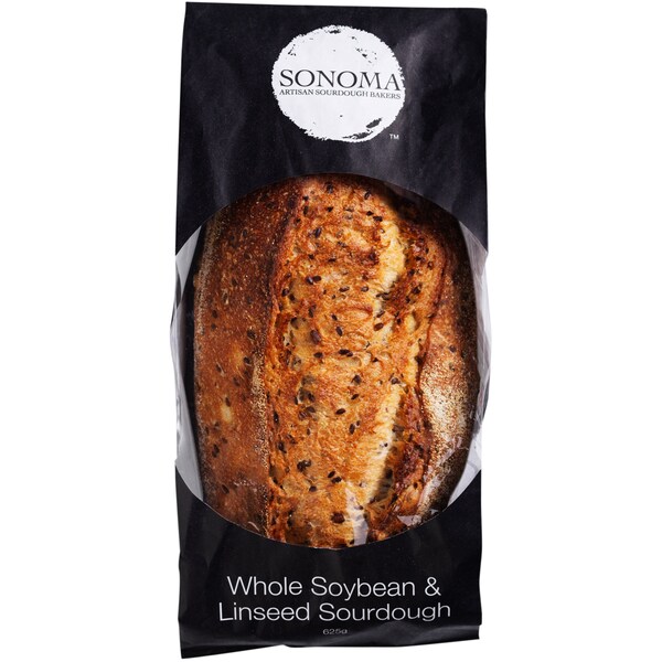 Sonoma Whole Soybean & Linseed Sourdough 625g