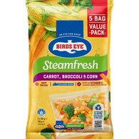 Birds Eye Steamfresh Frozen Carrots Broccoli & Corn