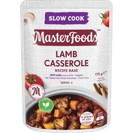MasterFoods Lamb Casserole Slow Cook Recipe Base