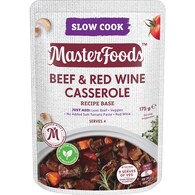 MasterFoods Beef & Red Wine Casserole Slow Cook Recipe Base