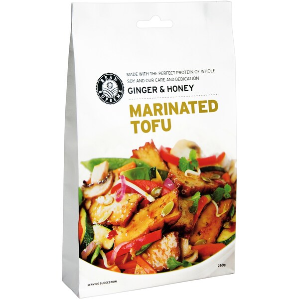 Bean Supreme Tofu Ginger & Honey Marinated 250g