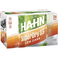 Hahn Superdry Premium Lager 3.5% Bottles