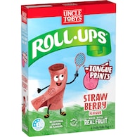 Uncle Tobys Roll Ups Strawberry Fun Prints