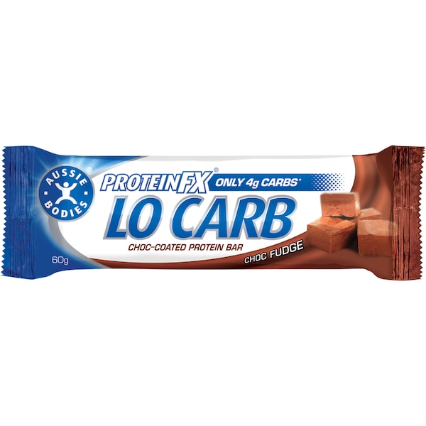 Aussie Bodies Protein Fx Lo Carb Bar Chocolate Fudge 60g