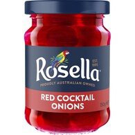 Rosella Red Cocktail Onions