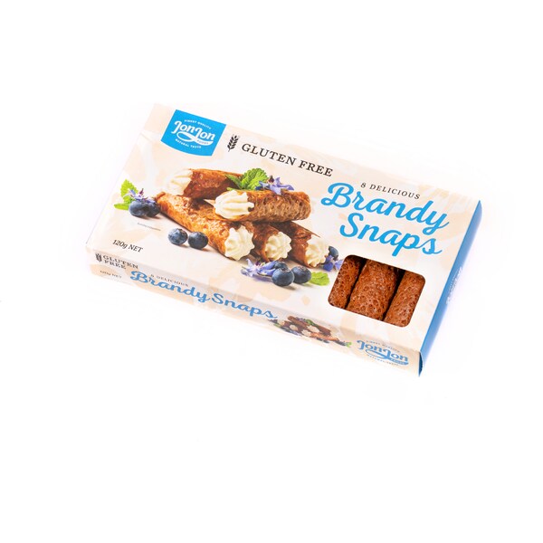 Jon Jon Foods Brandy Snaps 8 pack