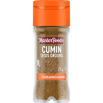 MasterFoods Ground Cumin Seeds 25g