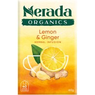 Nerada Organic Lemon & Ginger Tea Bags