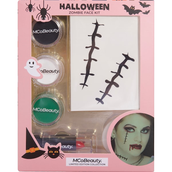 MCoBeauty Halloween Zombie Face Kit Each