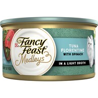 Fancy Feast Medleys Tuna Florentine Delicate Sauce Wet Cat Food