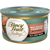 Fancy Feast Medleys Salmon Florentine Delicate Sauce Wet Cat Food
