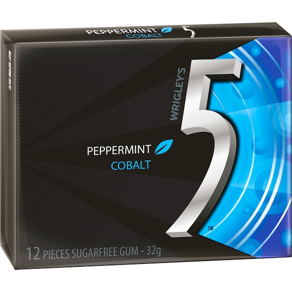 Wrigley's 5 Sugarfree Gum Cobalt 32g