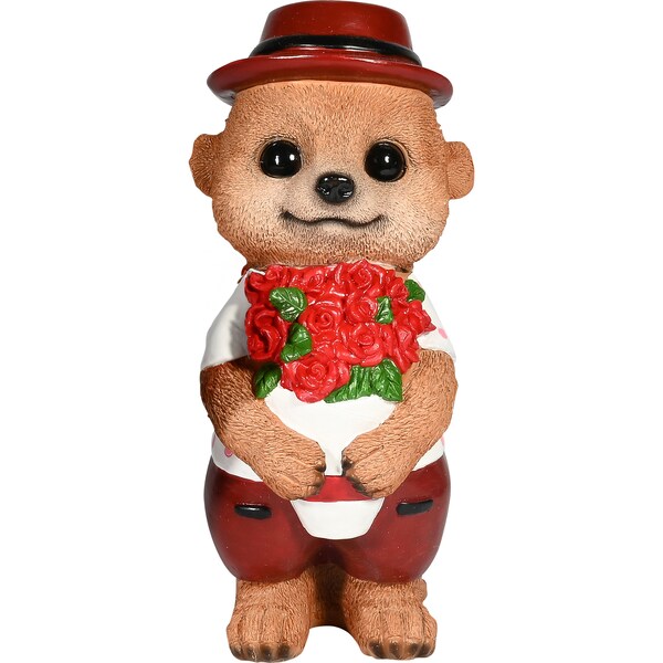 Valentine's Day Meerkat Roses Each