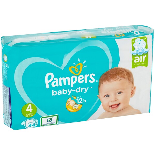 Pampers Baby-Dry Size4 44 Pack