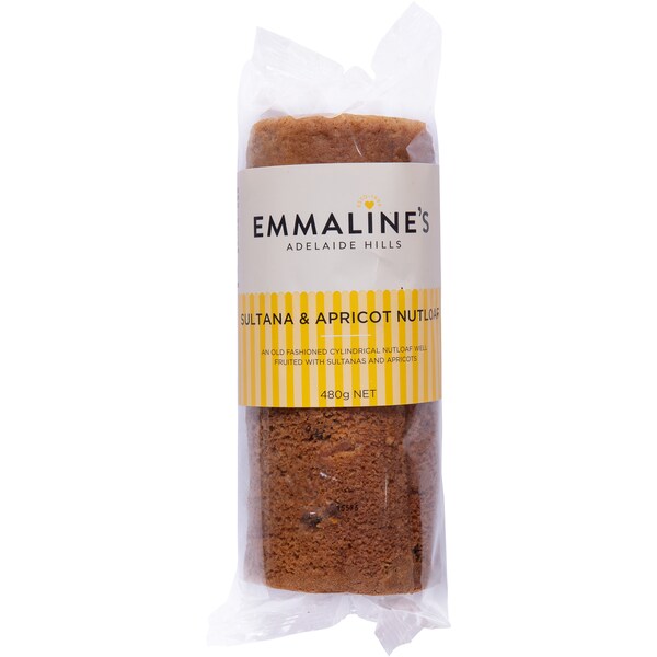 Emmaline's Country Kitchen Sultana & Apricot Nutloaf Coconut Apricot & Sultana 480g