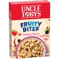 Uncle Tobys Fruity Bites Wildberry Flavour Breakfast Cereal