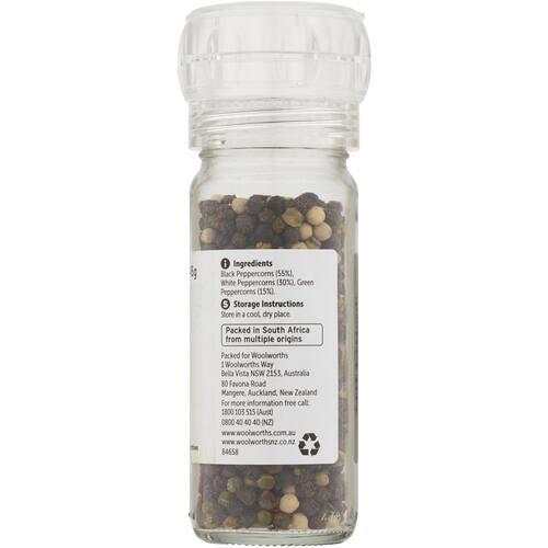 Woolworths Pepper Grinder Medley 45g bunch