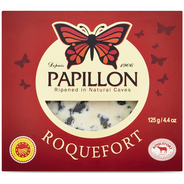 Papillon Roquefort Cheese Portion Portion 125g