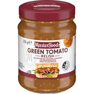 MasterFoods Relish Cafe Green Tomato