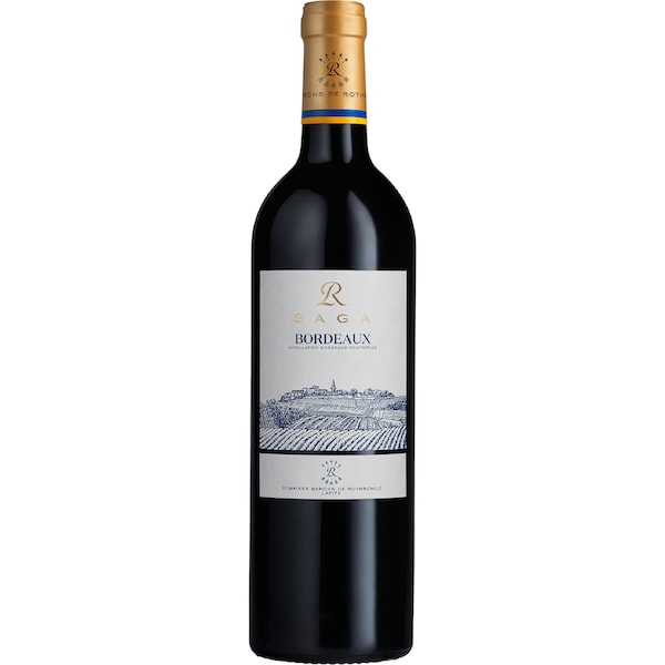 Barons De Rothschild Saga R Bordeaux Rouge Bottle 750mL
