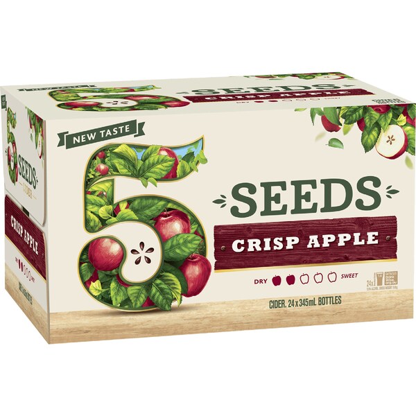 5 Seeds Crisp Apple Cider 345ml